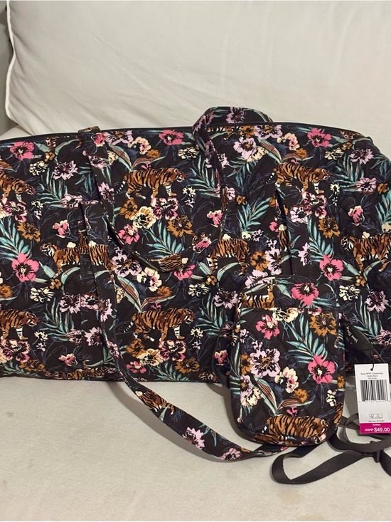 Vera Bradley Handbags - Vera Bradley Bali Jungle Retired Print. Large duffle and rfid crossbody.